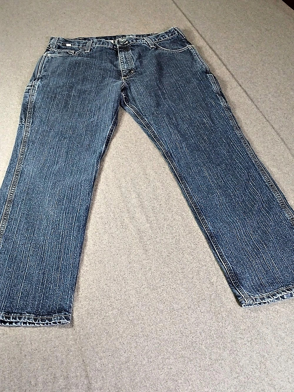 Carhartt Cat 2 Men's Relaxed Tool Ready Jeans Waist 36 Blue